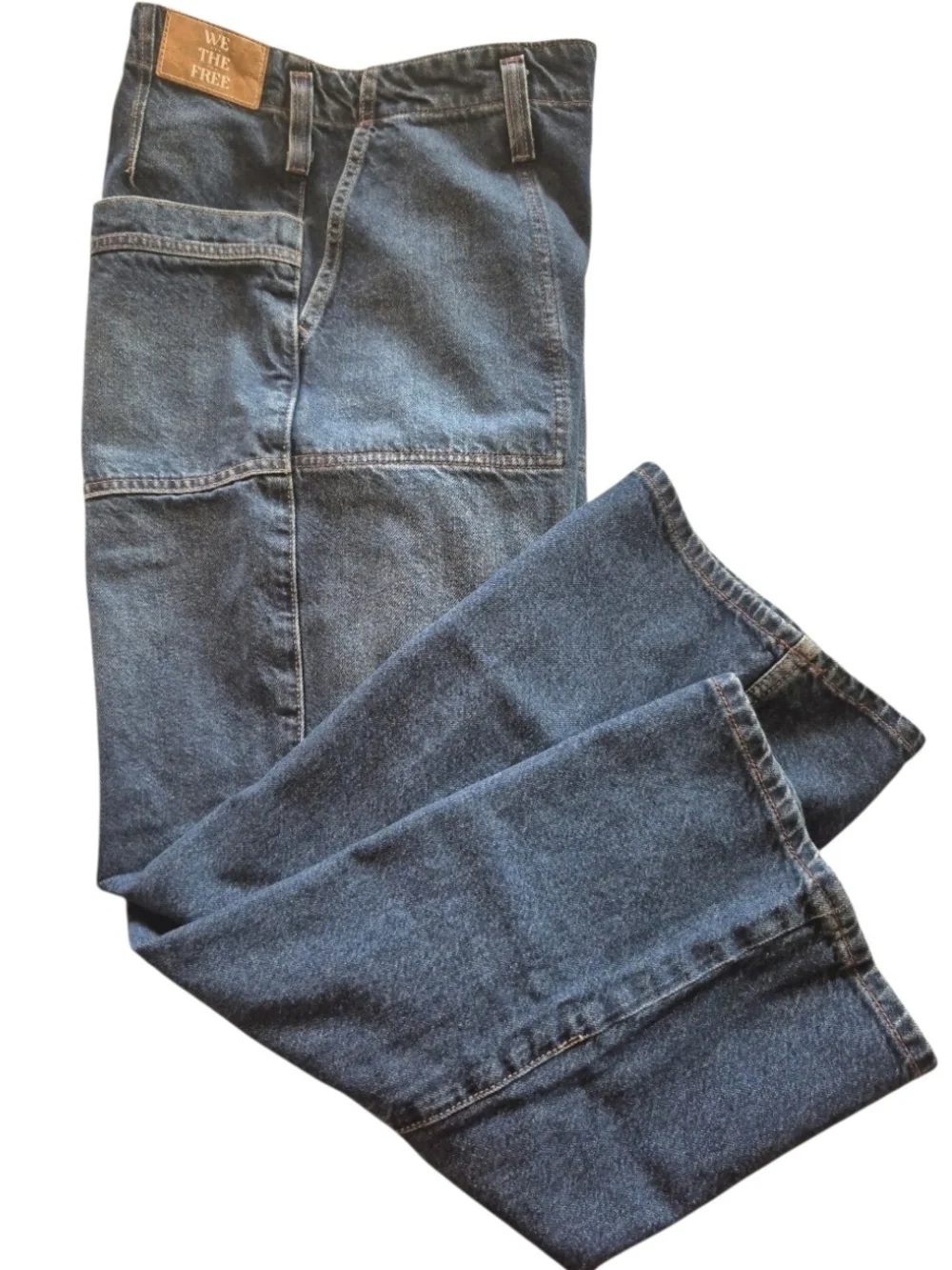 We The Free Major Leagues Mid-Rise Cuffed Jeans Sz 31 - Picture 6 of 7